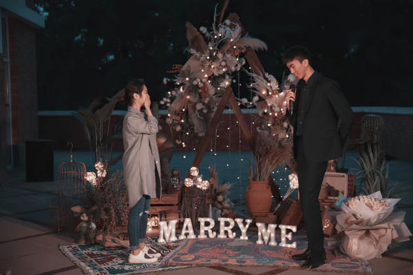 【大喜婚礼定制】求婚策划//简约浪漫风