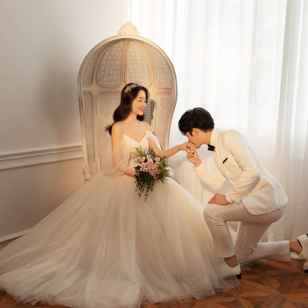 巴黎婚纱精致摄影
