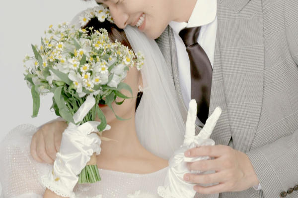 小清新内景婚纱照