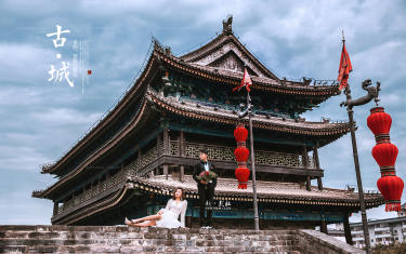<原创风格>“古风”婚照燃炸你的朋友圈