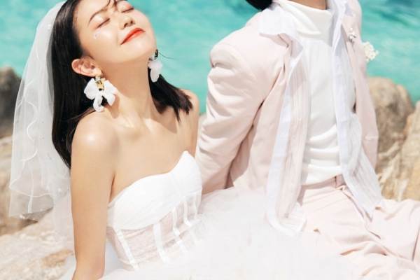 《两天定制》蜜月旅拍婚纱照 产品包邮到家