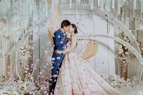 韩式白色小清新婚礼策划