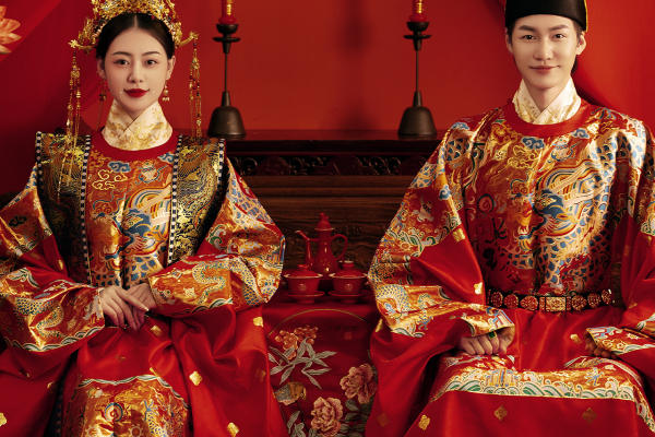baza样片|明制汉服 三媒六聘 明媒正娶