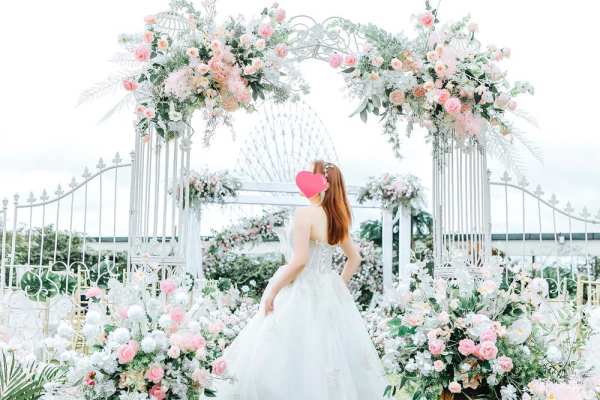 空中花园草坪婚礼