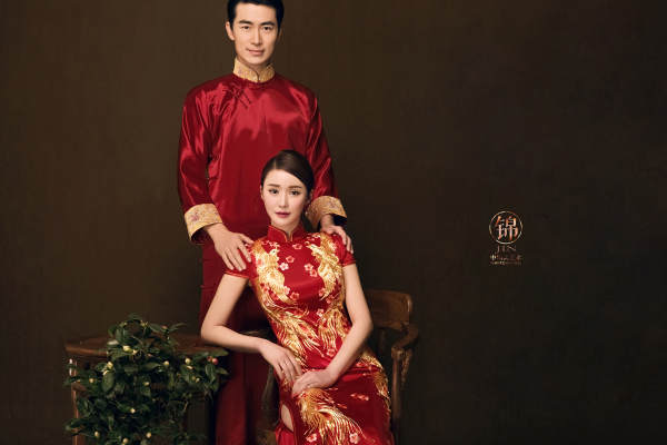中式婚照
