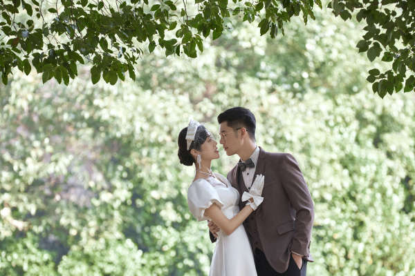光影森系婚纱照