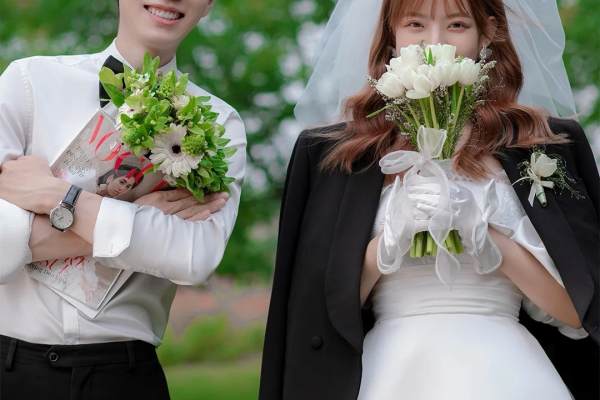 名匠高端婚纱摄影森系婚纱照风格