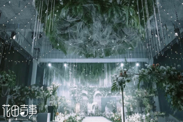 森系清新室内婚礼