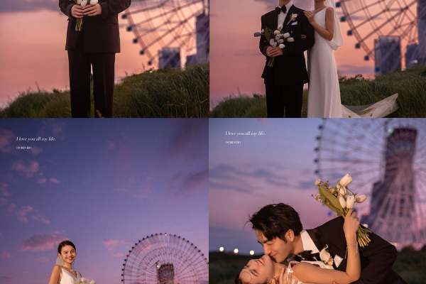 夕阳带上摩天轮，你带着对象来拍💖