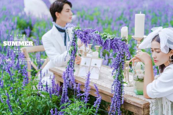 【青枫格】花海|小清新|澄江婚纱照