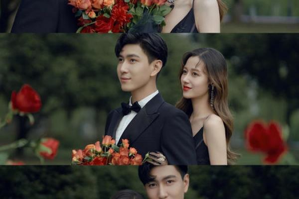 这是黑纱森系婚纱照才有的浪漫奢华🖤