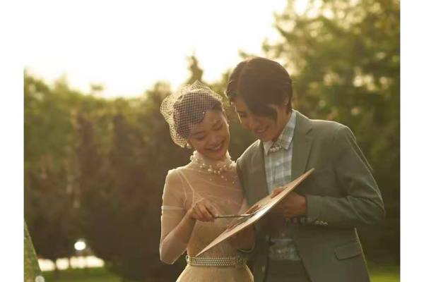 超模摄影自由恋爱美学可以呼吸的婚纱照