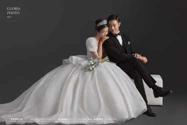 简约韩式婚纱照