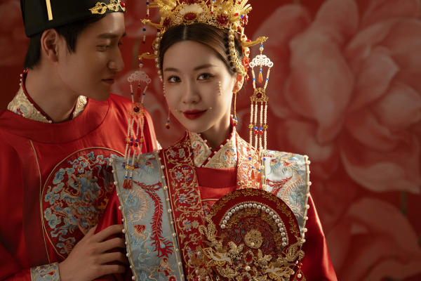 中式高定系列婚服婚纱照