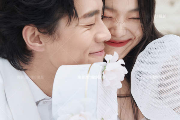 海浪—那年夏天，海边婚纱照