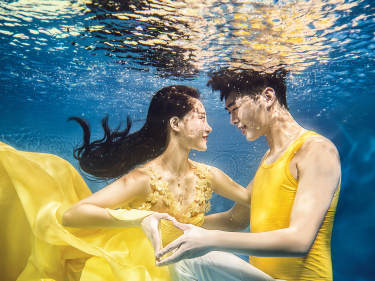 水下婚纱摄影