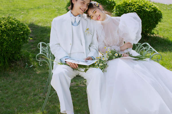 森系婚纱照