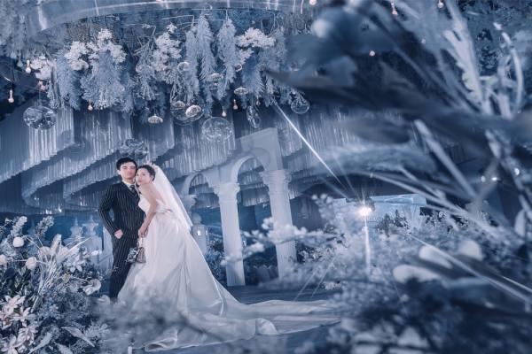 Frozen&蓝色海洋主题婚礼