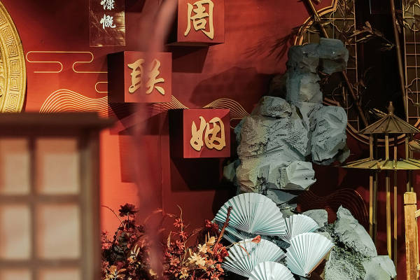 焦作中式婚礼|红色中式 华服美景总相宜
