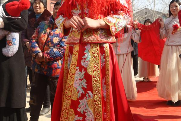 夏邑县农村户外新中式婚礼