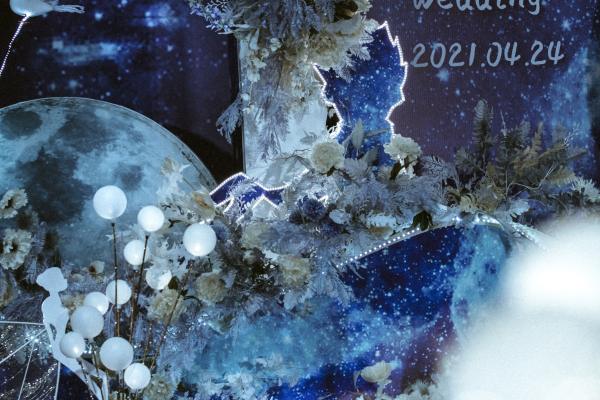 【洵美婚礼】蓝色浪漫星空婚礼！