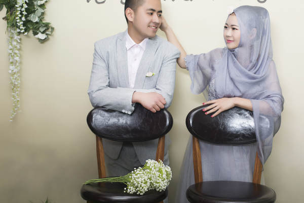 穆斯林婚纱