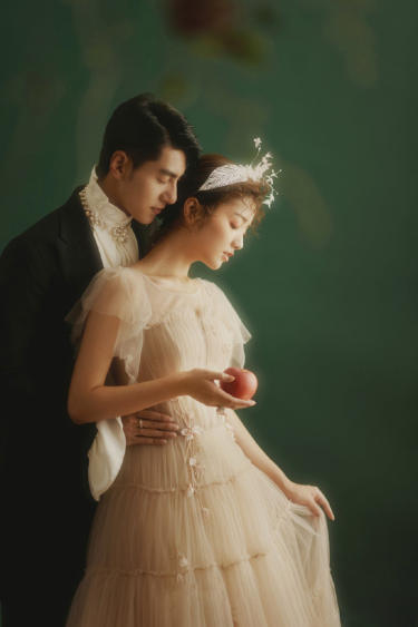 车厘子新品【永生花】会讲故事的婚纱照