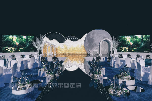 snow -万达文华酒店|哈尼时尚婚礼|可定制