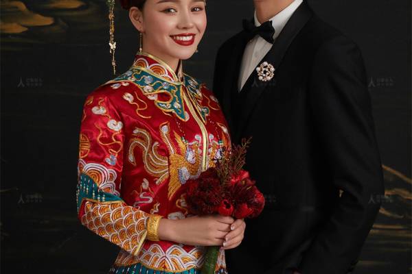 复古婚纱照