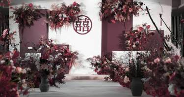 小囍婚礼|红色复古婚礼-《相伴》