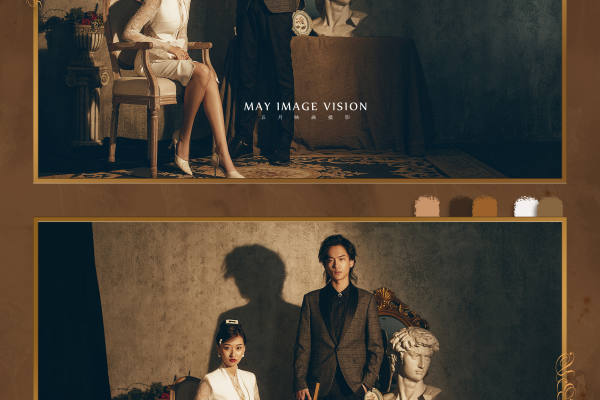 【Style】有故事感的复古腔调婚纱照