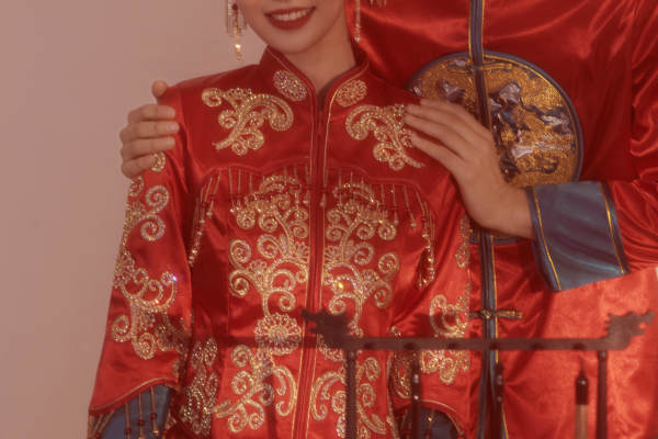 千禧时代中式婚纱照