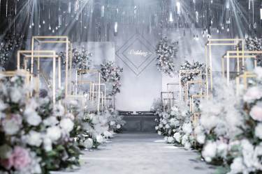 【艾佳婚庆】银灰色唯美婚礼