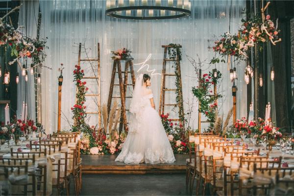 花园风个性创意婚礼