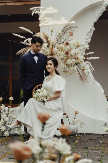 Sugar wedding丨白色系户外婚礼