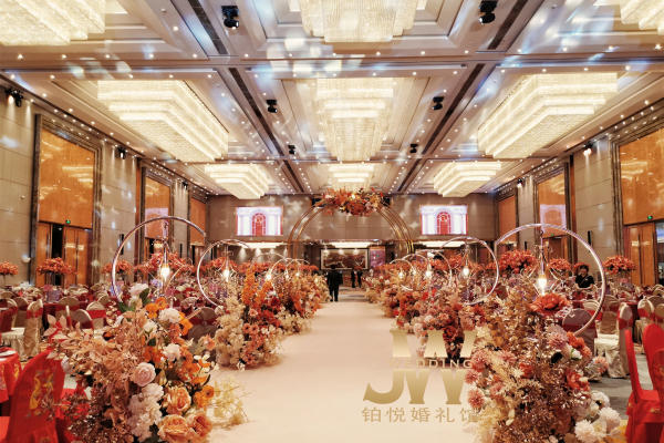 轻奢欧式宫廷 婚礼布置