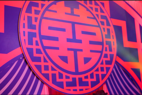 中西合璧浪漫沙画＋中式复古