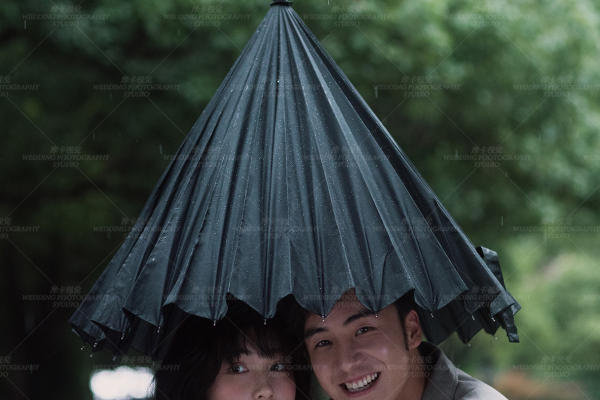 90后创意婚纱照系列