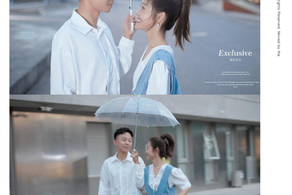 青春电影感婚纱照，要命了居然甜过初恋