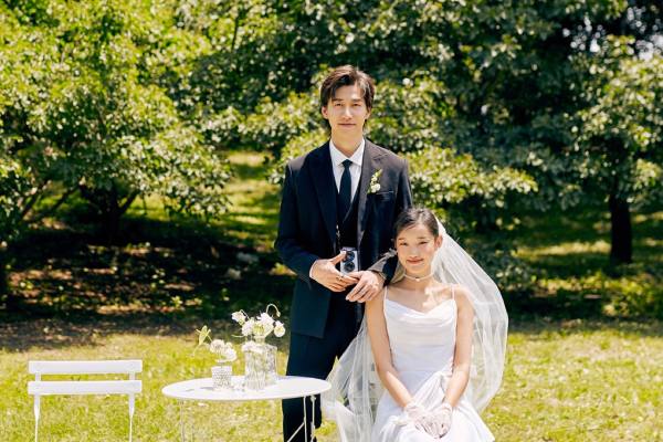 森系婚纱照