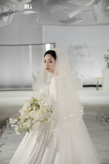 纯白韩式婚礼