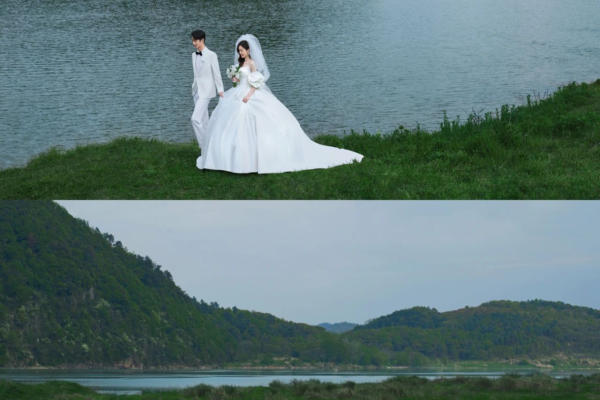 报告🙋这组草原治愈系婚纱照太有旅拍
