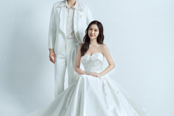 #极简韩式婚照