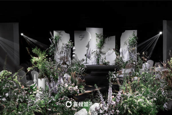 喜橙婚礼 | 清新精致森系垞寂韩式室内婚礼