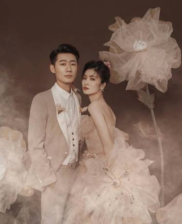 名匠高端婚纱摄影工笔画风格