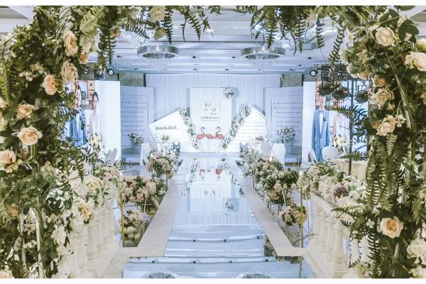 香槟白小清新韩式风【铭源婚嫁MyWedding】