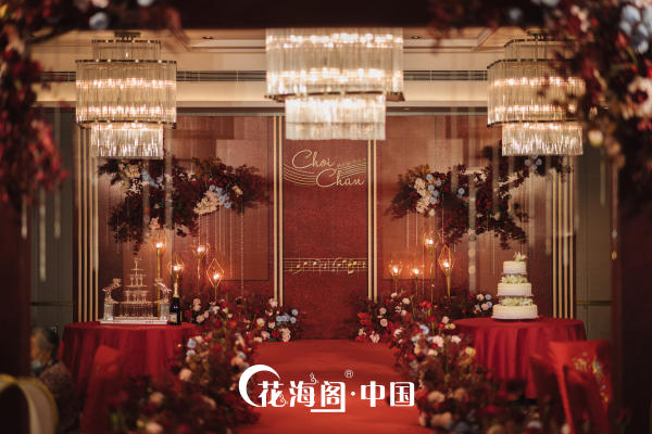 香槟色浪漫婚礼