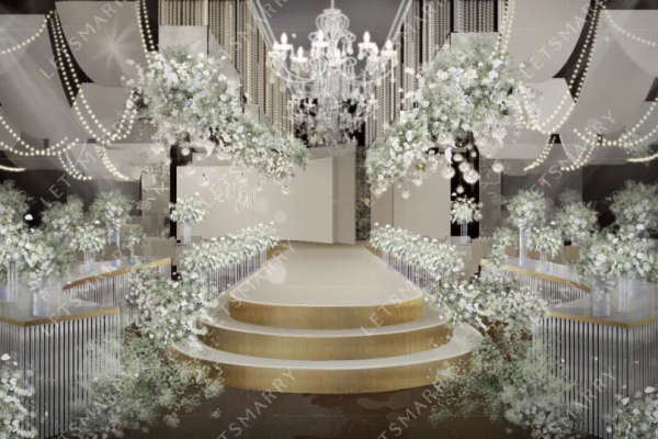 森系婚礼·时尚轻奢系·写在星星里的情话·婚礼布置