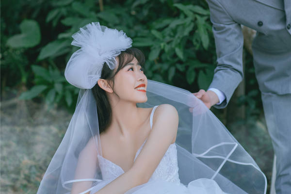 《大家闺秀》-超仙的森系唯美婚纱照