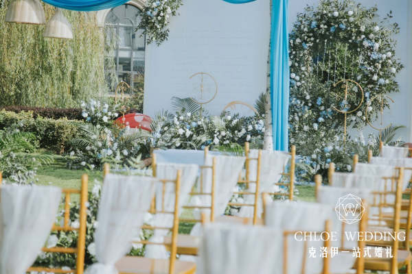 克洛伊婚礼|清新雾霾蓝简约婚礼BREEZE